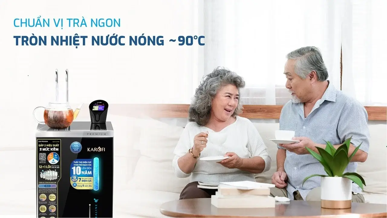 Lựa chọn chế độ nước mong muốn, đáp ứng nhiều nhu cầu sử dụng nước