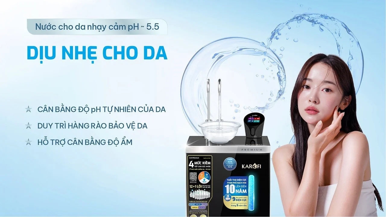Lựa chọn chế độ nước mong muốn, đáp ứng nhiều nhu cầu sử dụng nước