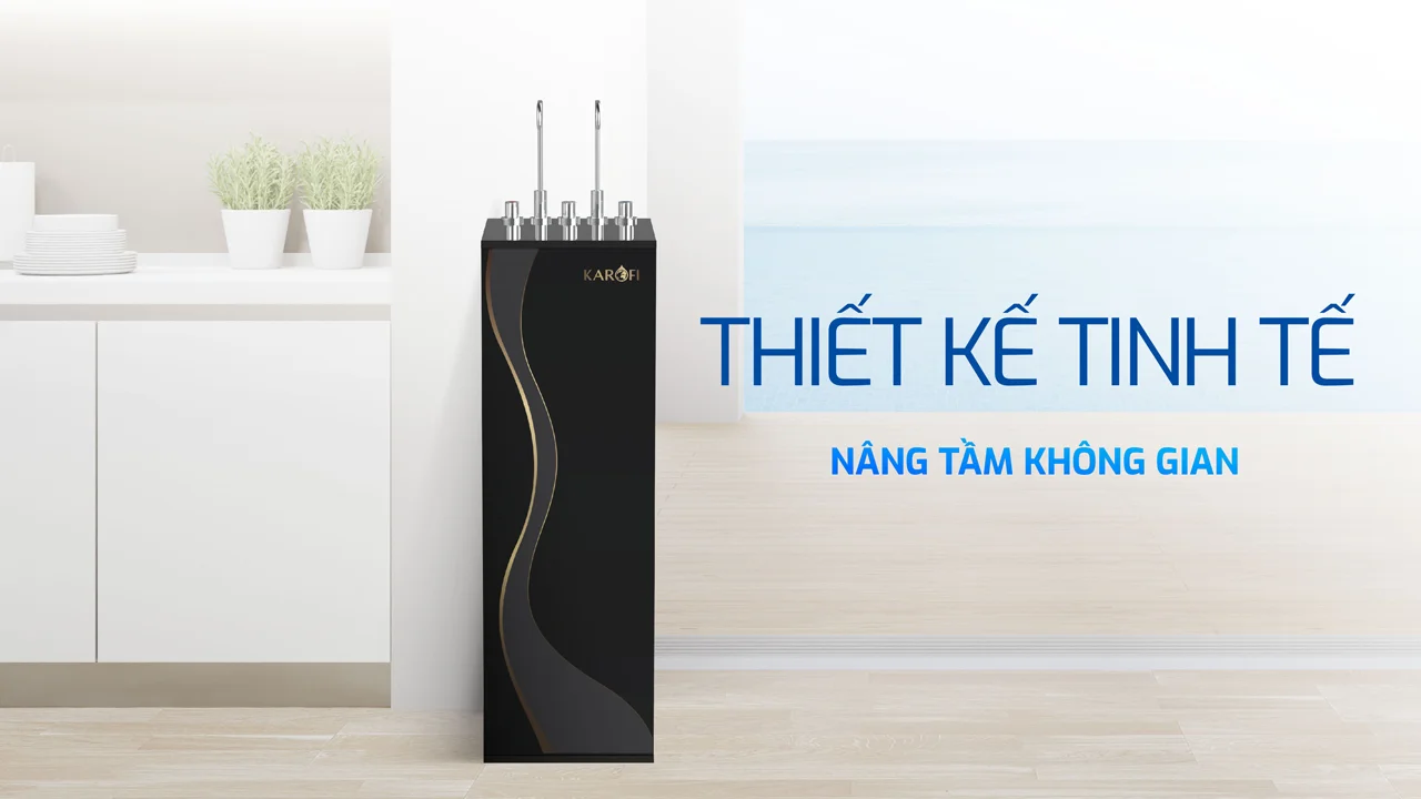 Karofi D66S PRO với thiết kế tinh tế hiện đại