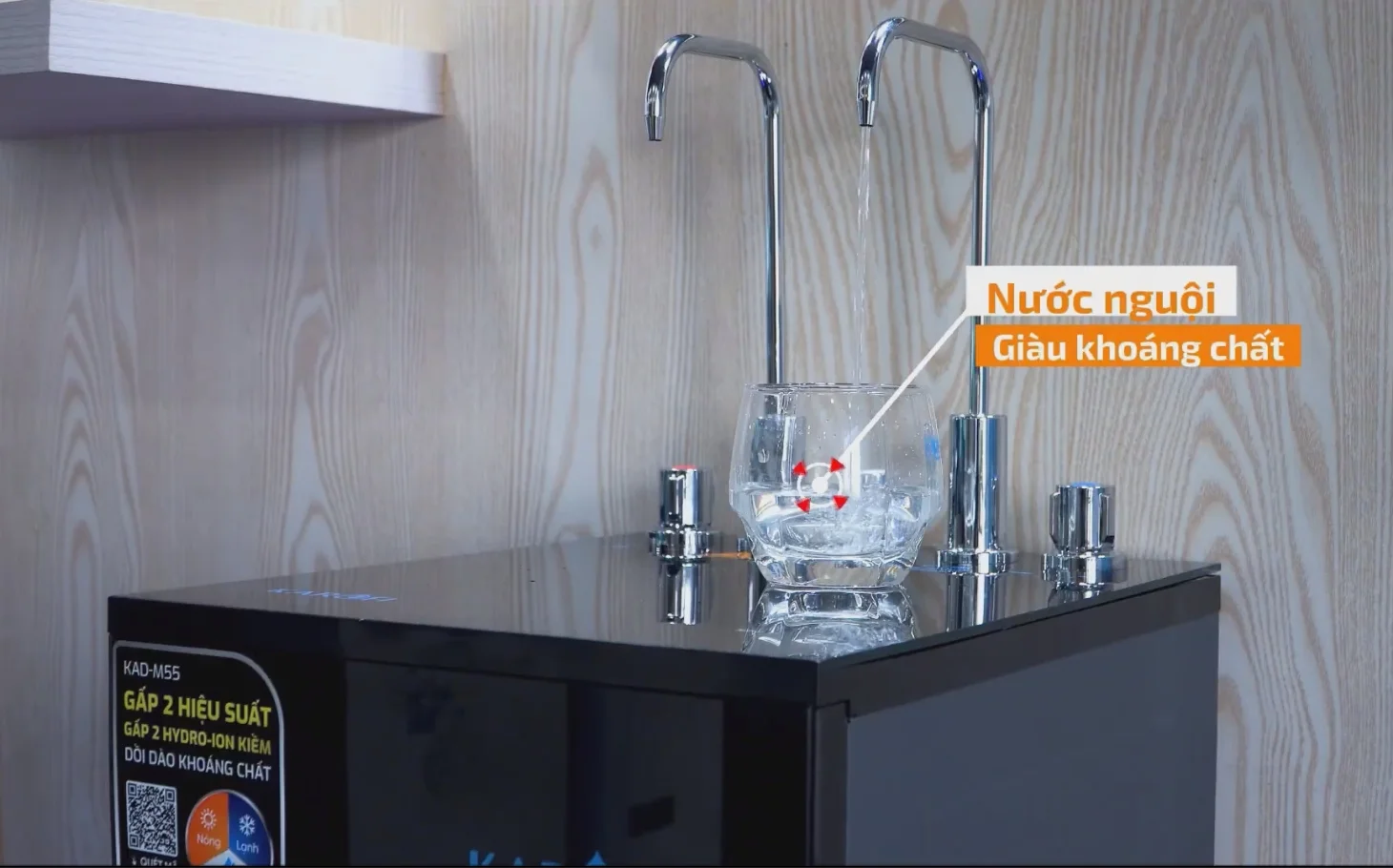 Nước nguội giàu khoáng chất