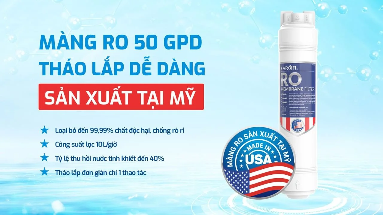 Lõi RO đúc chuẩn Mỹ