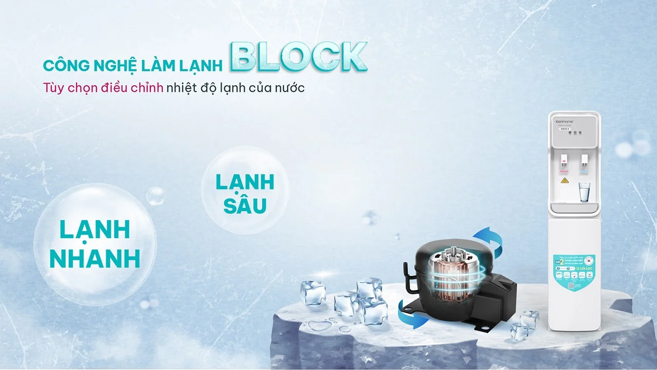 Công nghệ làm lạnh bằng Block hiện đại