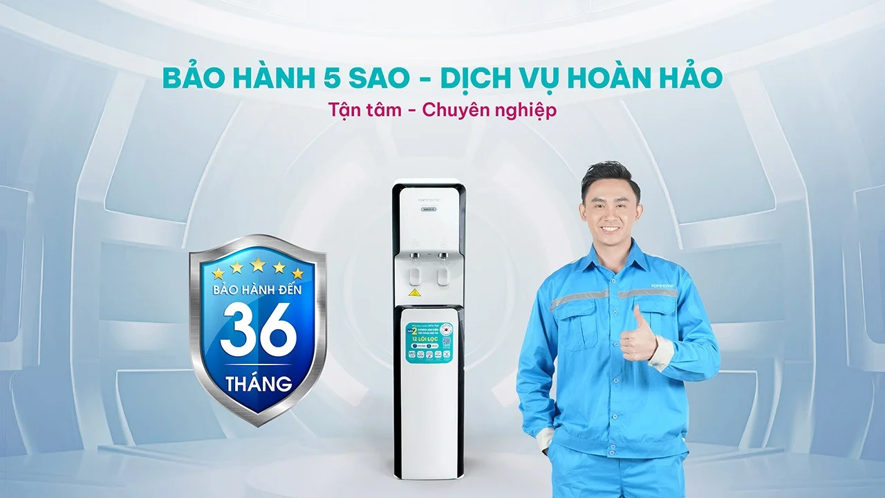 Bảo hành vượt trội 36 tháng