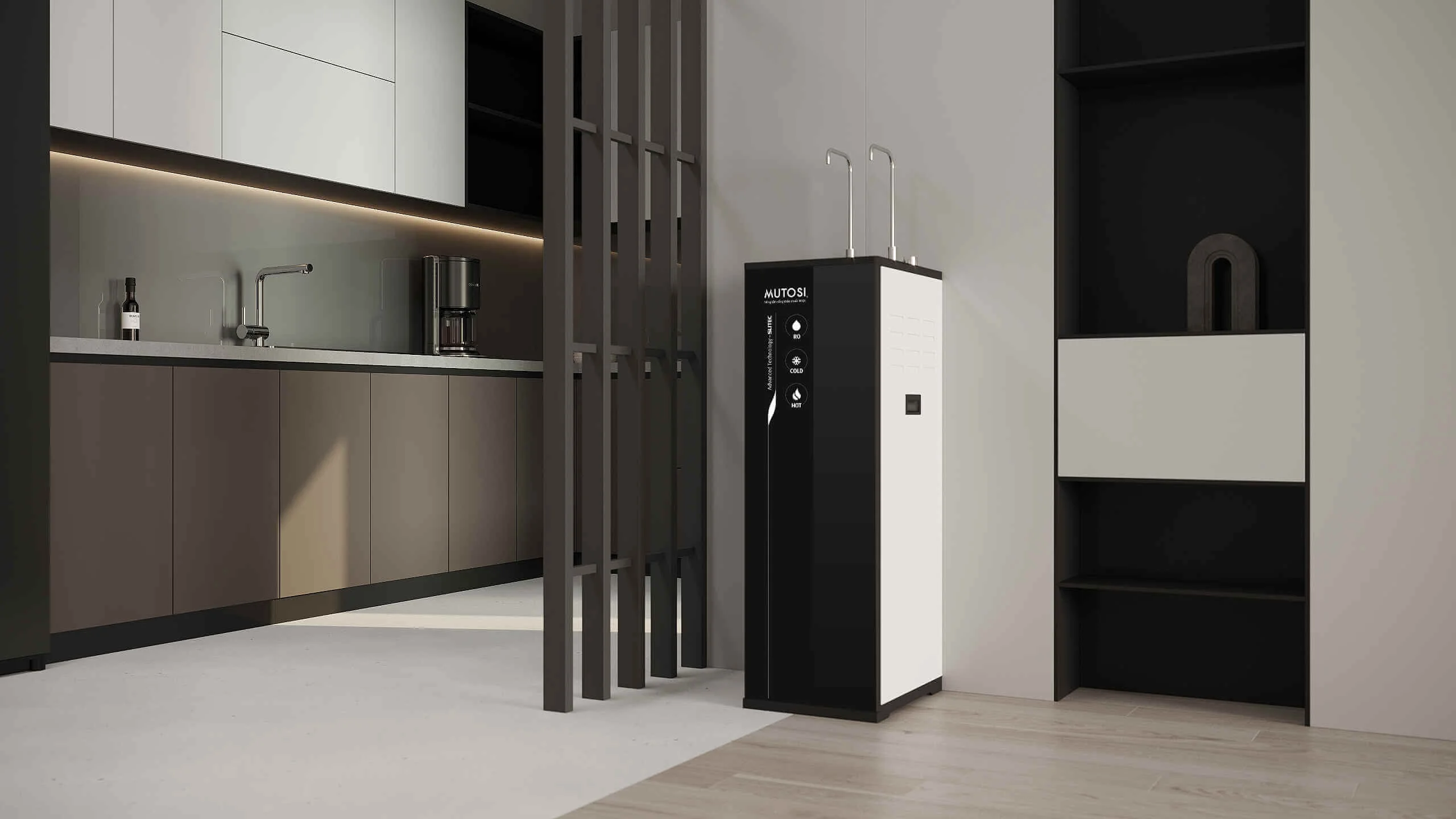 Thiết kế tủ đứng sang trọng