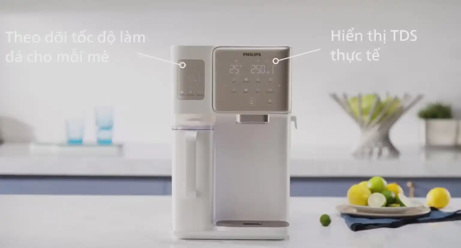 Dễ dàng sử dụng nhờ cảm ứng hiện đại