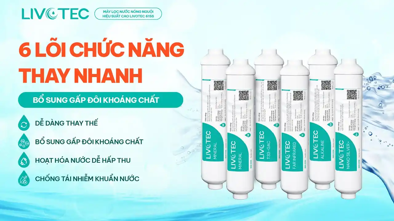 6 lõi chức năng hiệu suất cao