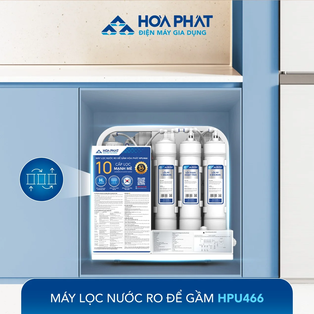 Bộ lõi lọc thô đúc nối nhanh loại bỏ cặn bẩn