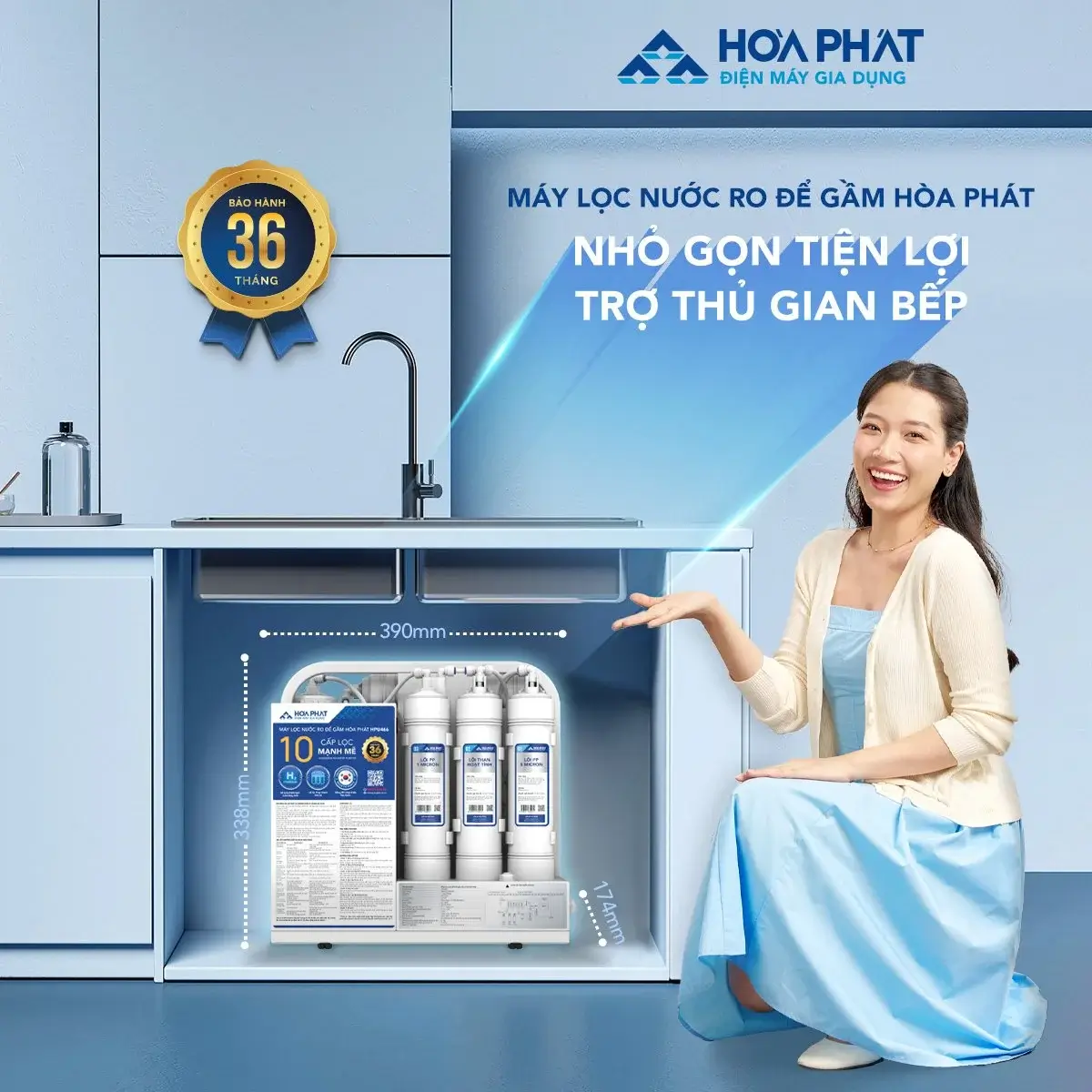 Tính năng nổi bật của máy lọc nước RO Hòa Phát HPU466