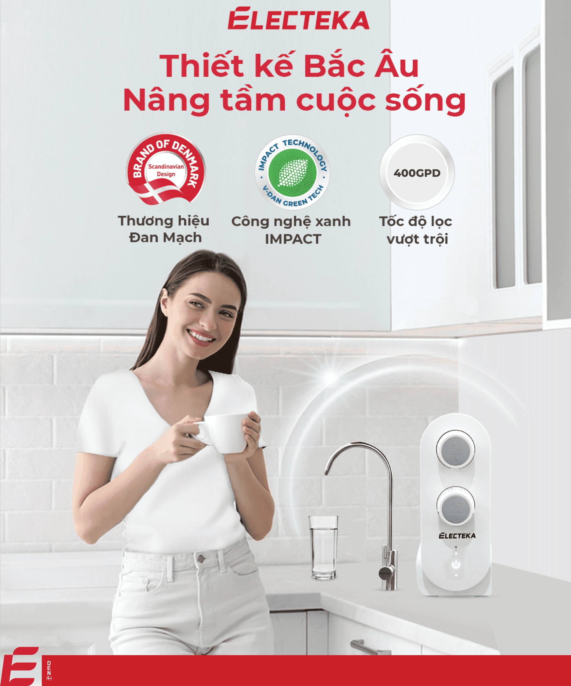 Tính năng nổi bật của máy lọc nước RO Electeka S7 Pro