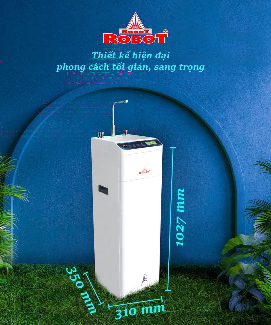 Thiết kế tủ đứng với màu trắng trang nhã