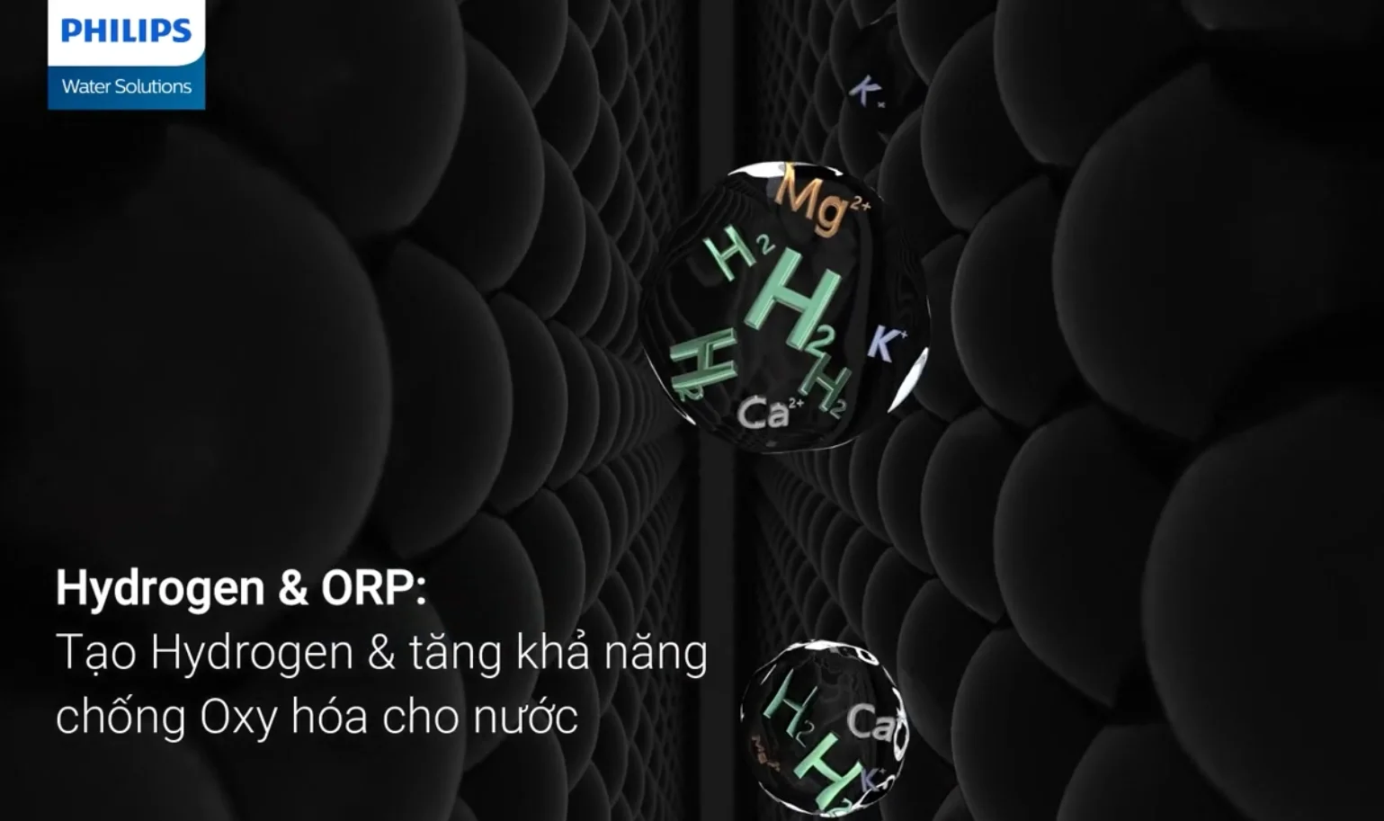 Lõi ORP 2 trong 1 giúp bổ sung khoáng, nâng pH và giảm ORP