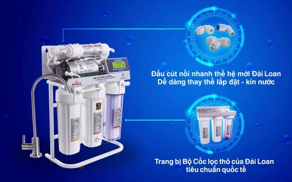 Tính năng nổi bật của máy lọc nước RO Robot ALPHA 939G