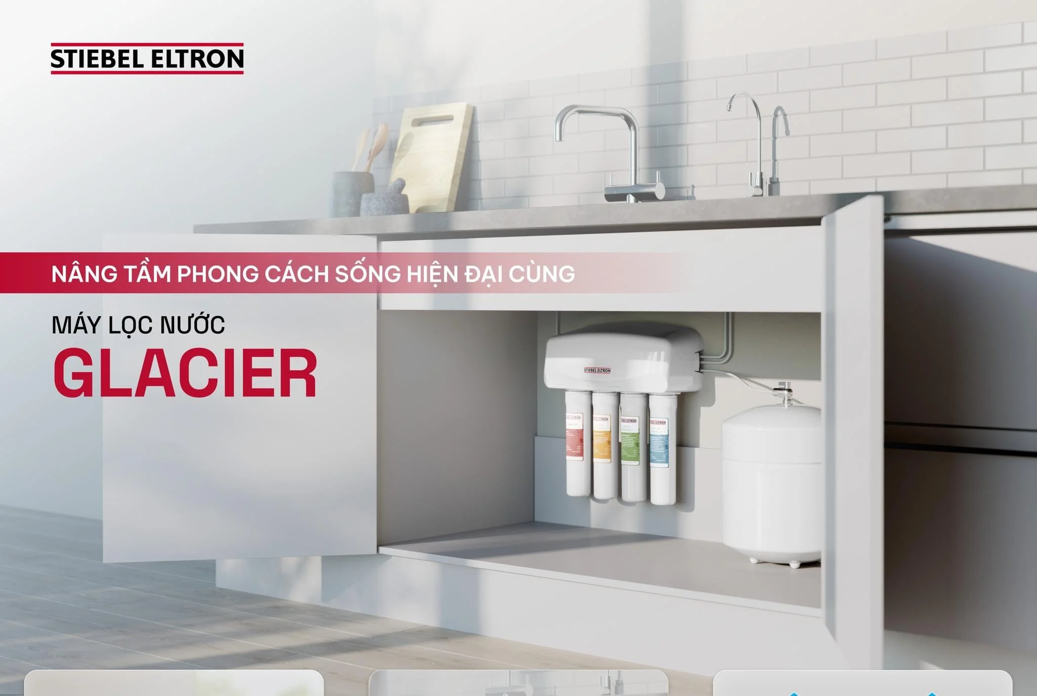 Tính năng nổi bật của máy lọc nước RO Stiebel Eltron Glacier