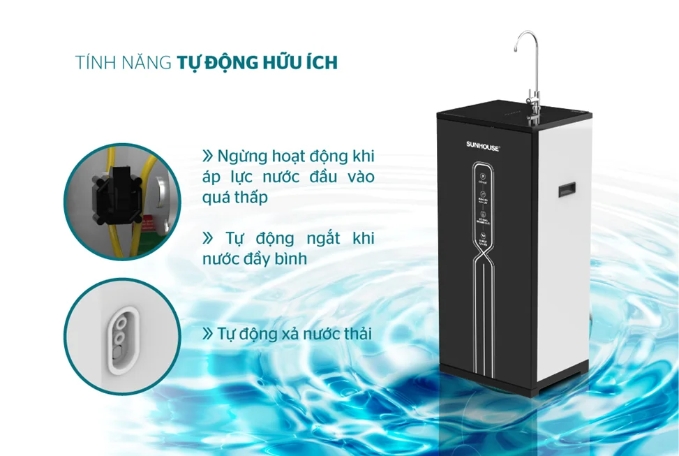 Tính năng tự động đảm bảo an toàn