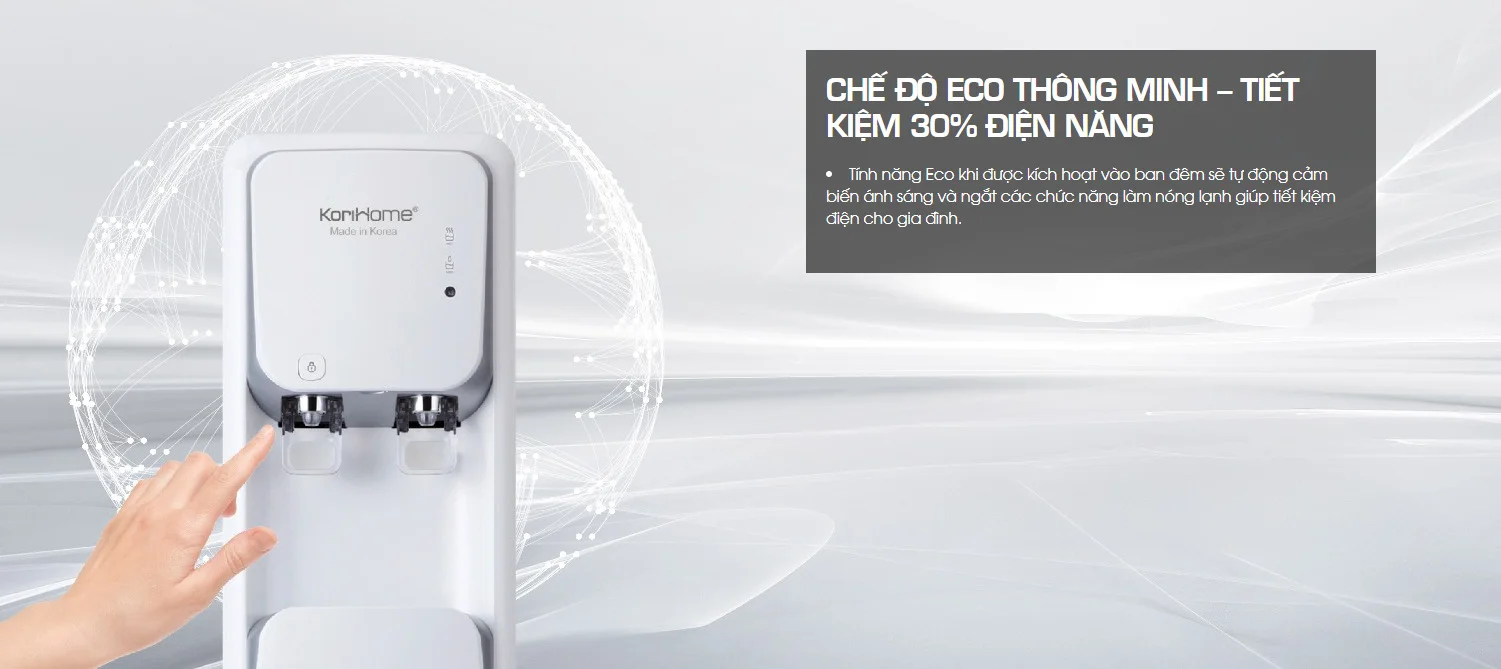 Chế độ ECO thông minh - Tiết kiệm 30% điện năng