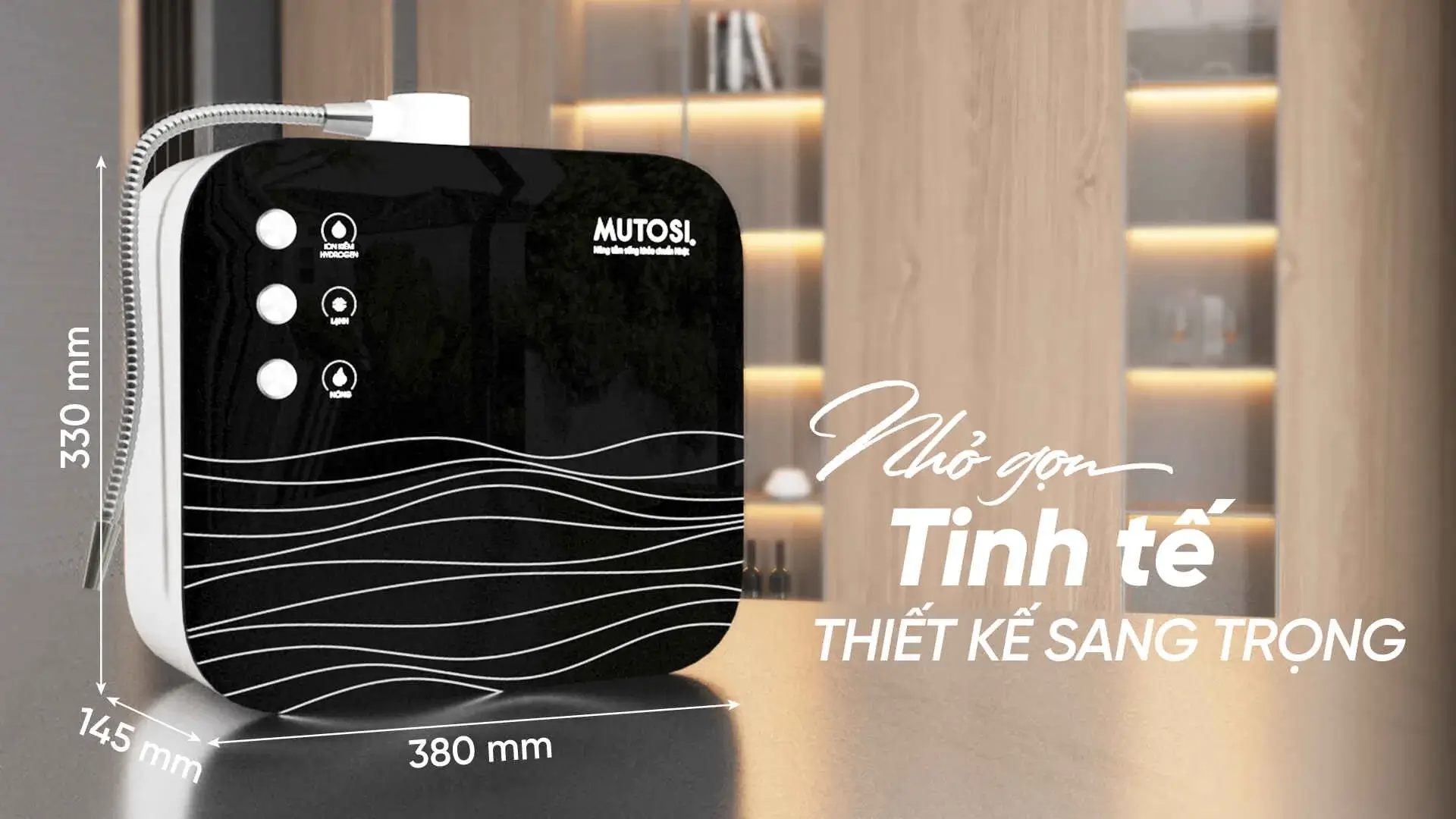 Thiết kế để bàn gọn nhẹ