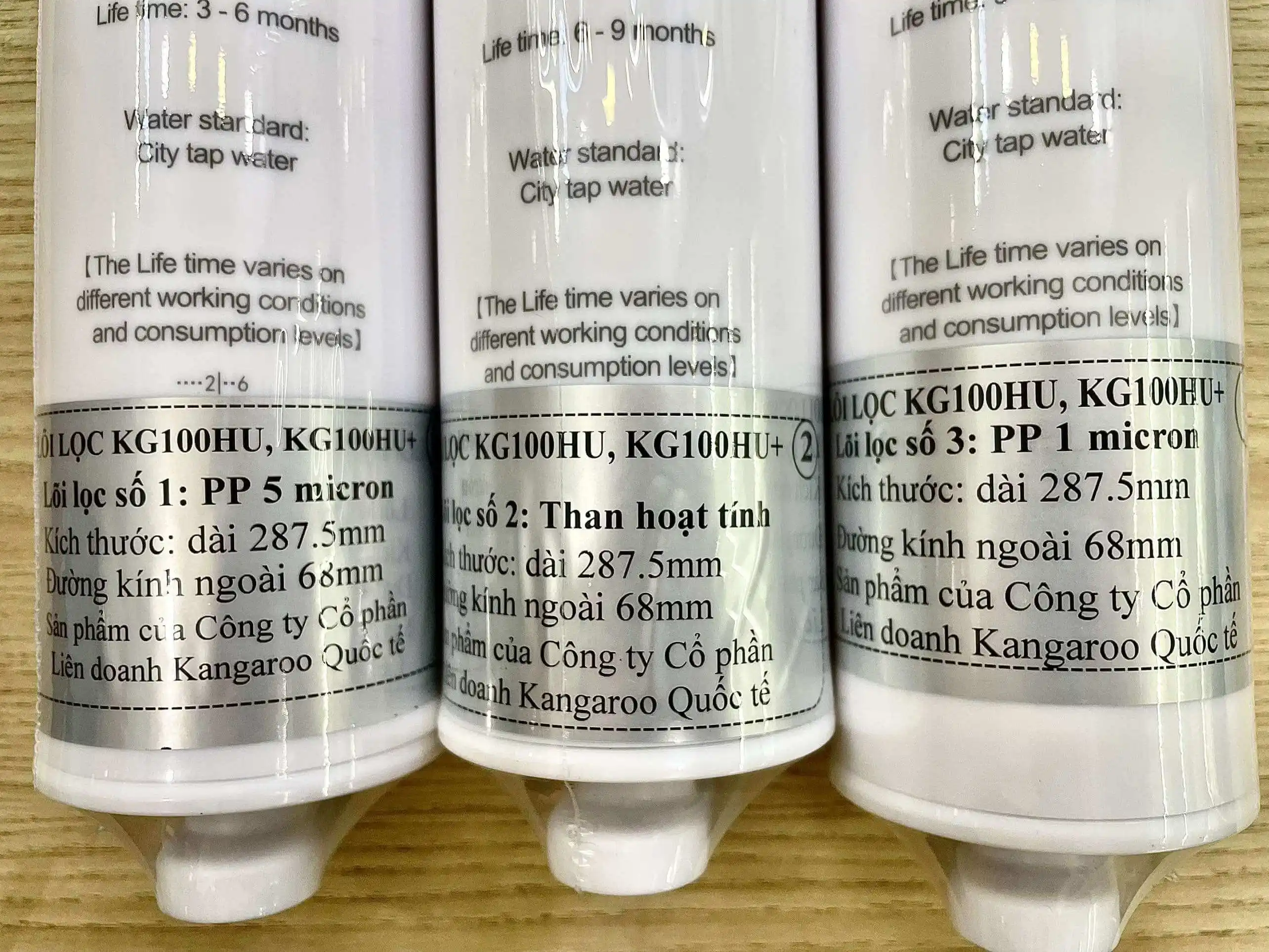 Bộ lõi 123 Kangaroo HU đúc nối nhanh