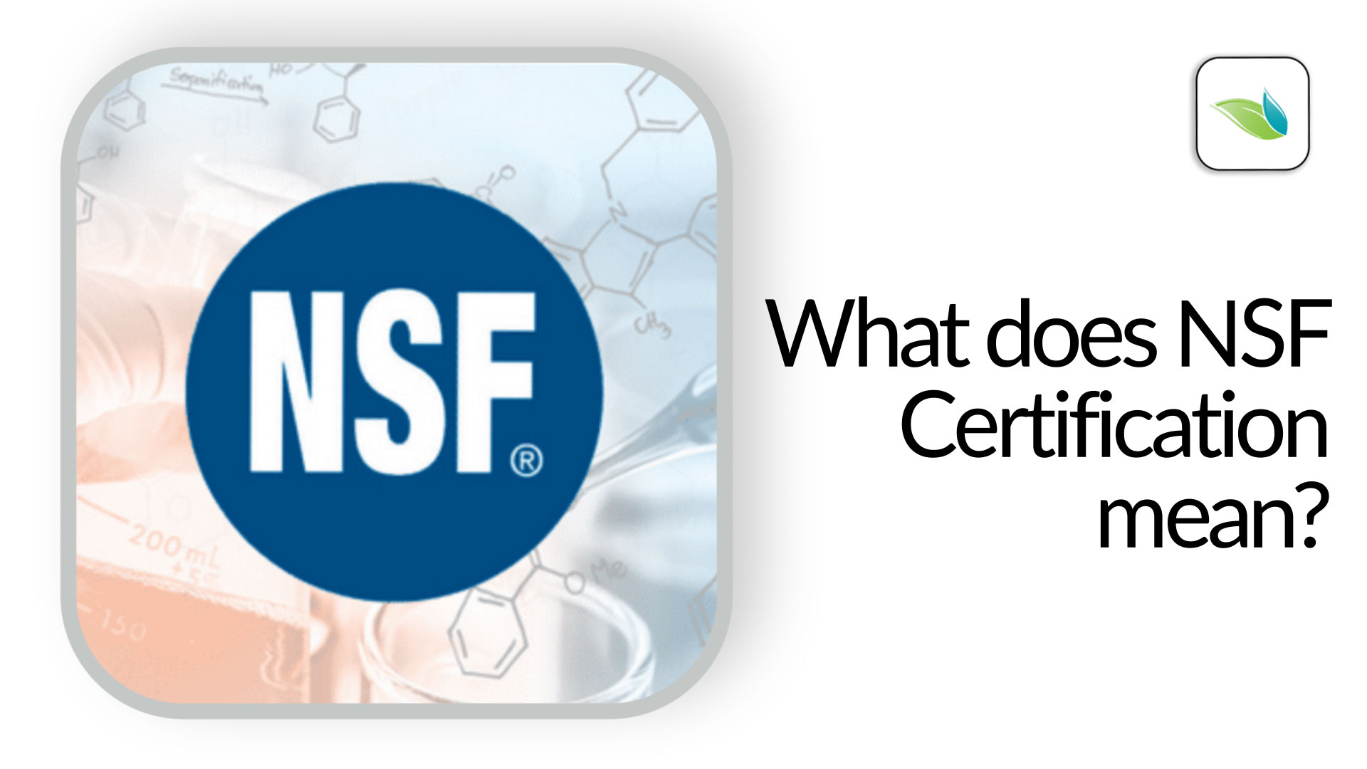 Tiêu chuẩn NSF là gì? Ứng dụng đối với các sản phẩm lọc nước