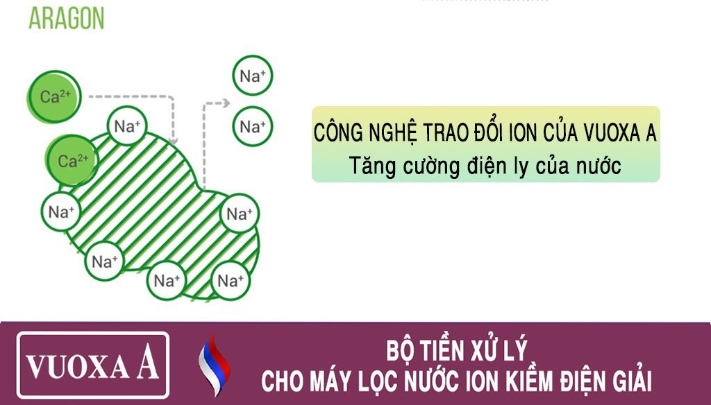 Bộ tiền lọc cho máy lọc nước ION Kiềm Geyser VuoxaA