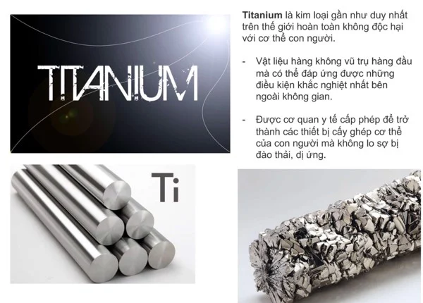 TK-AS66 trang bị 5 tấm điện cực Titanium phủ Platinum