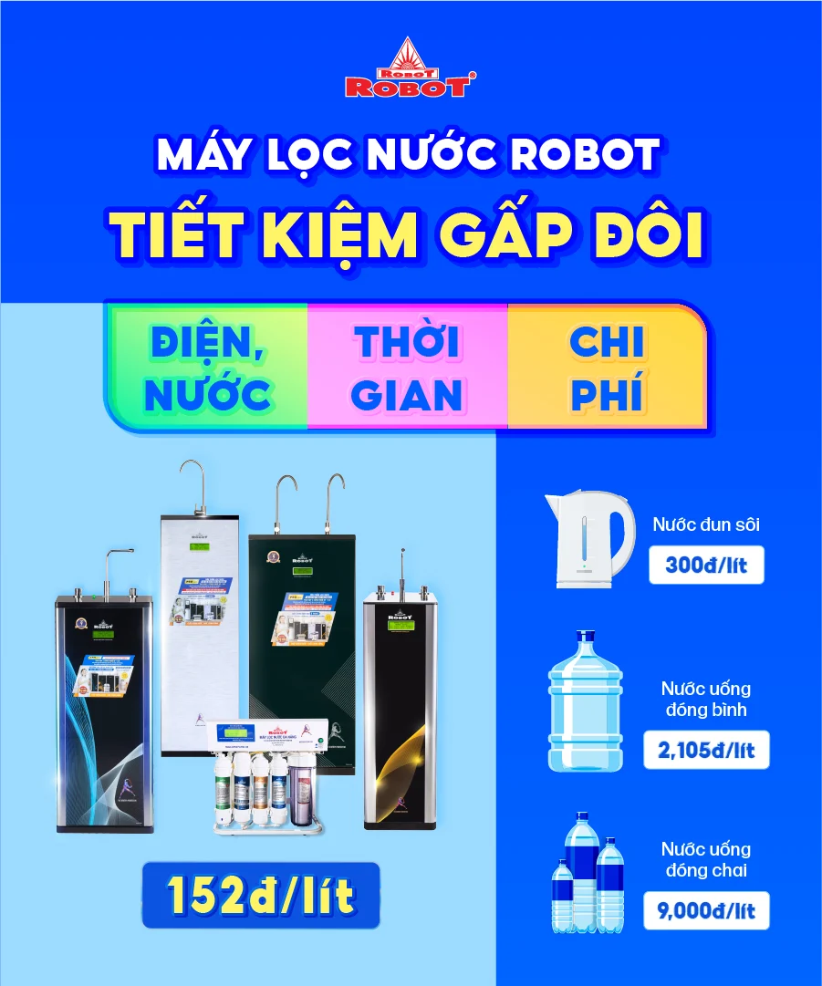 Tiết kiệm chi phí sử dụng nước mỗi ngày