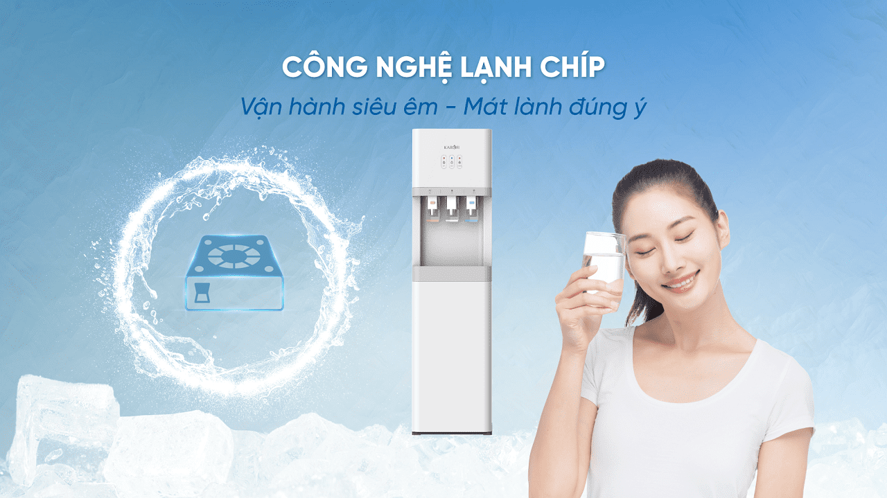 Karofi HCV206 được trang bị công nghệ làm lạnh bằng chip