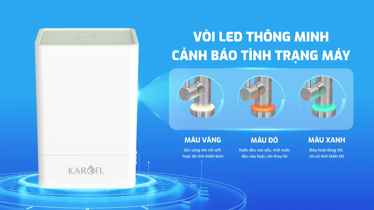 Công nghệ vòi LED tiện lợi