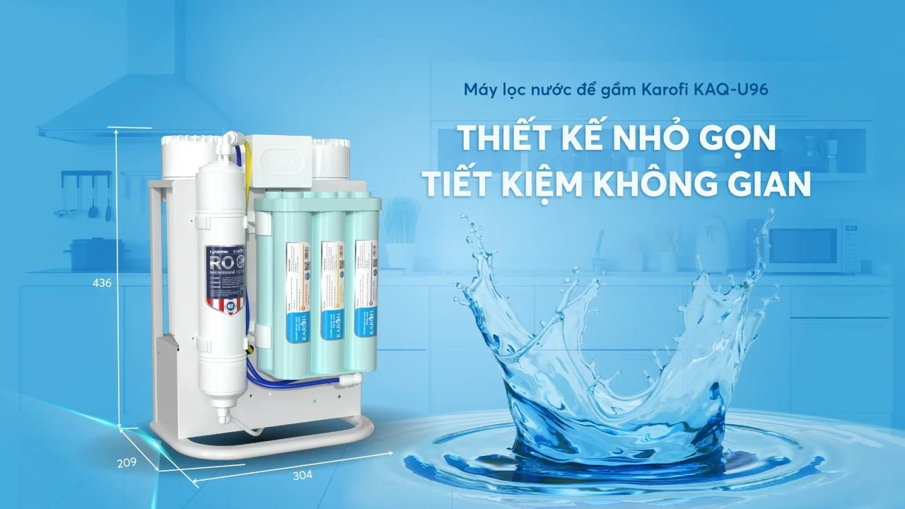 Thiết kế không tủ nhỏ gọn giúp tiết kiệm tối đa không gian nhà bạn