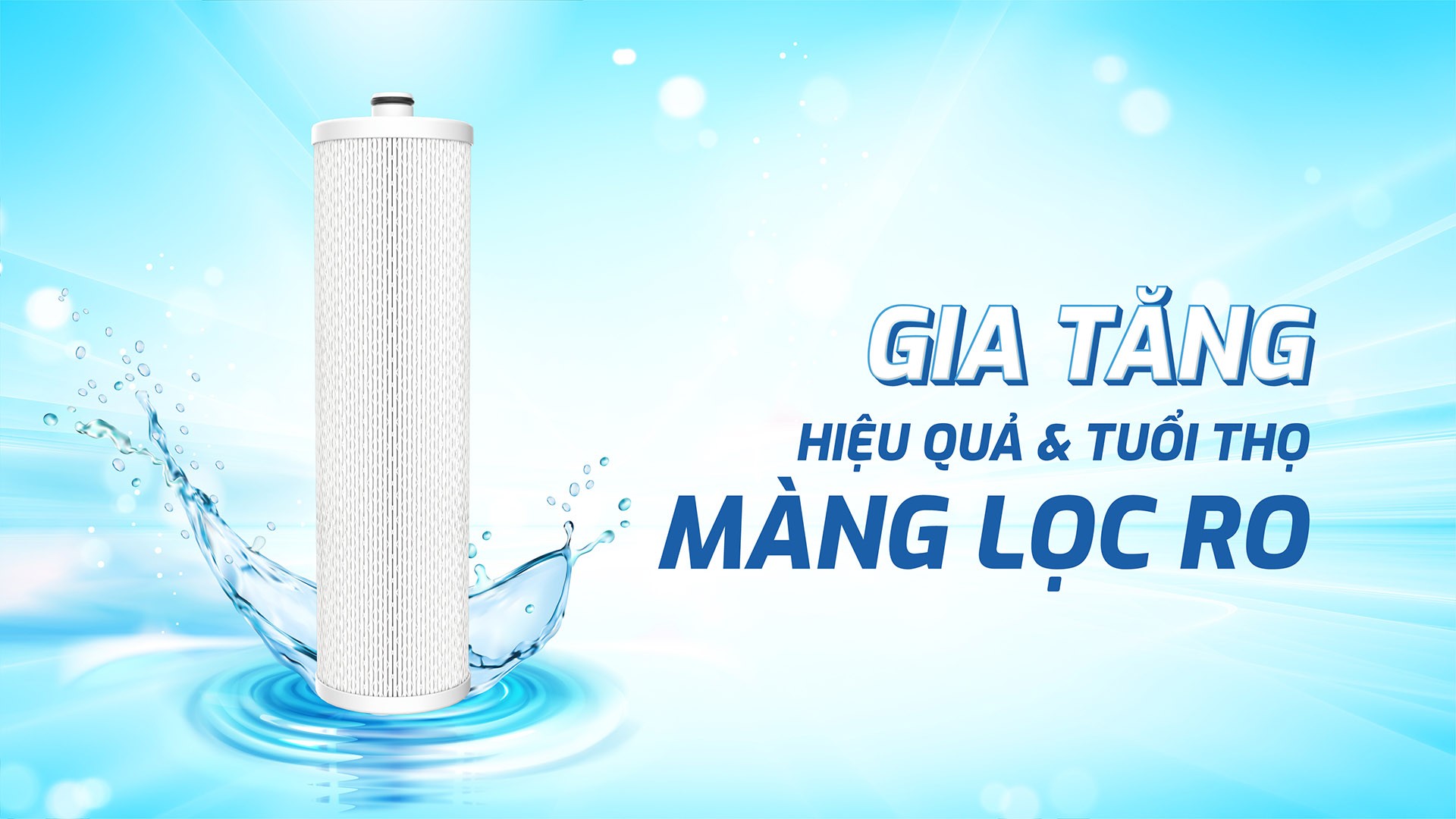 Lõi lọc SMAX Pro V số 3 chính hãng Karofi - Gia tăng tuổi thọ màng lọc RO