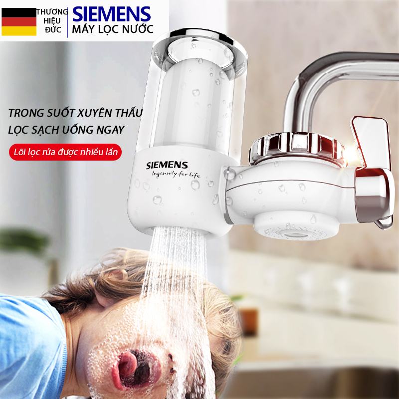 Máy lọc nước tại vòi Siemens với lõi lọc Ceramic