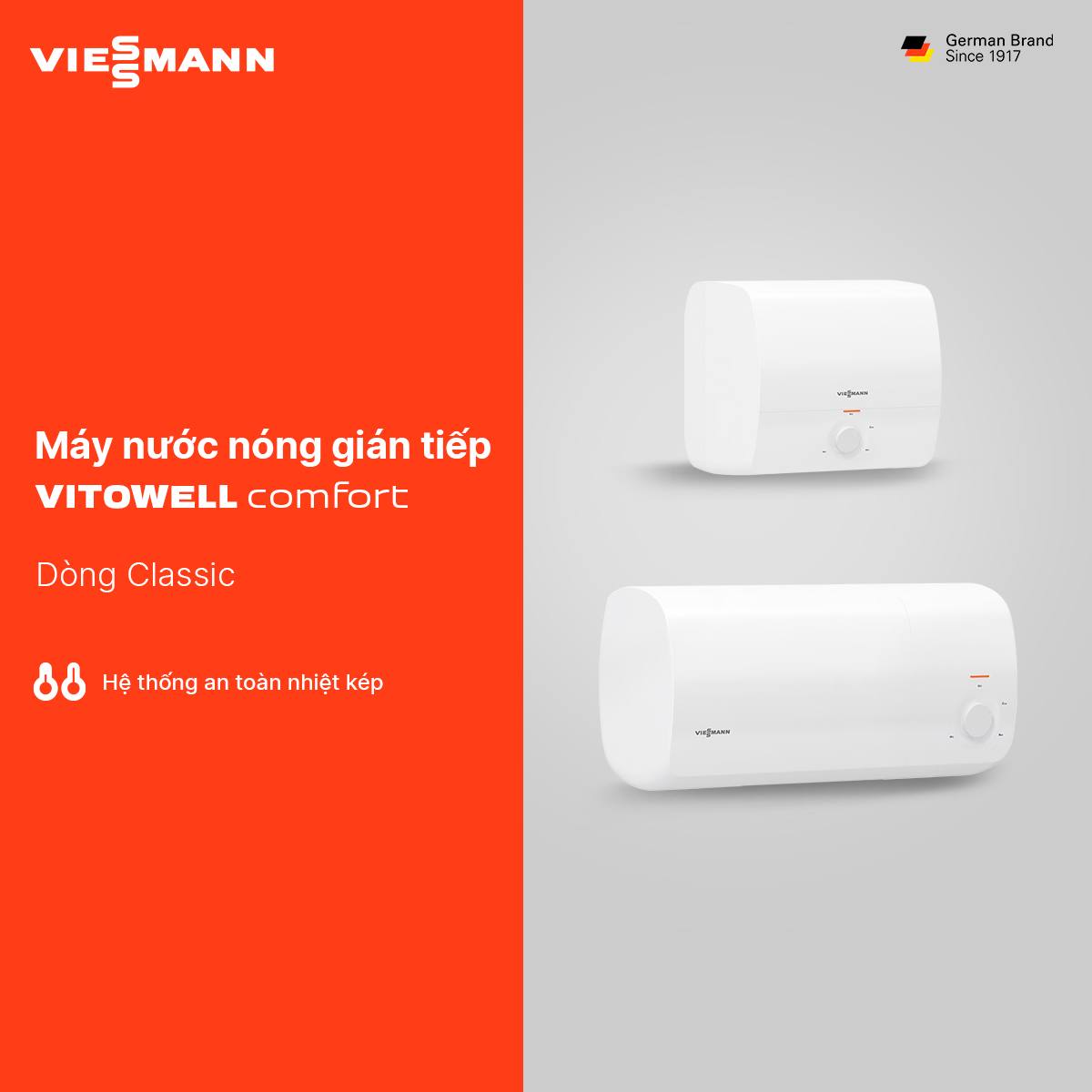 Công suất nóng mạnh mẽ