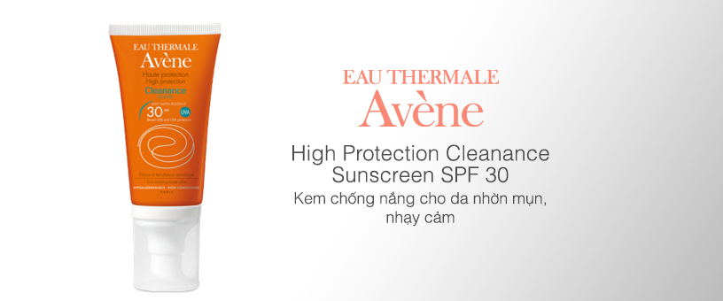 Kem chống nắng cho da nhờn mụn Avène High Protection Cleanance Sunscreen SPF 30