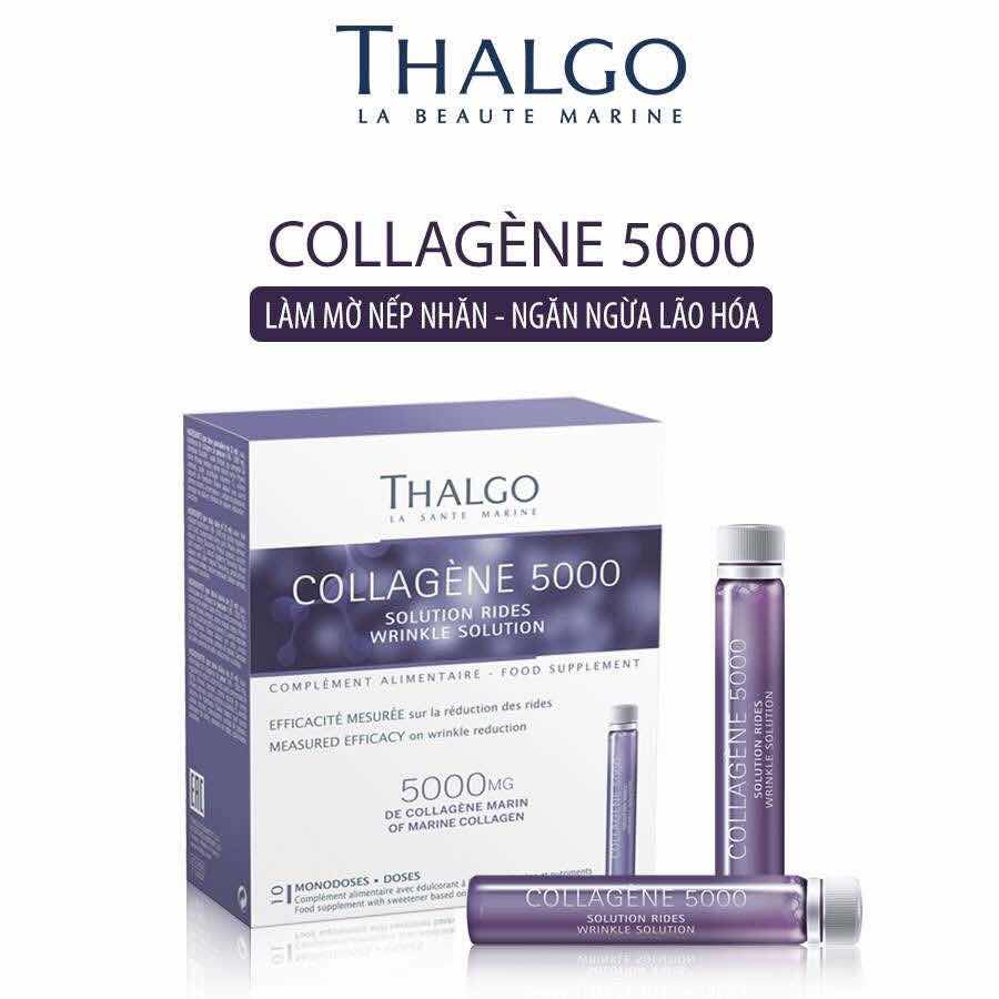 Nước uống collagen chống lão hóa Thalgo Collagen 5000