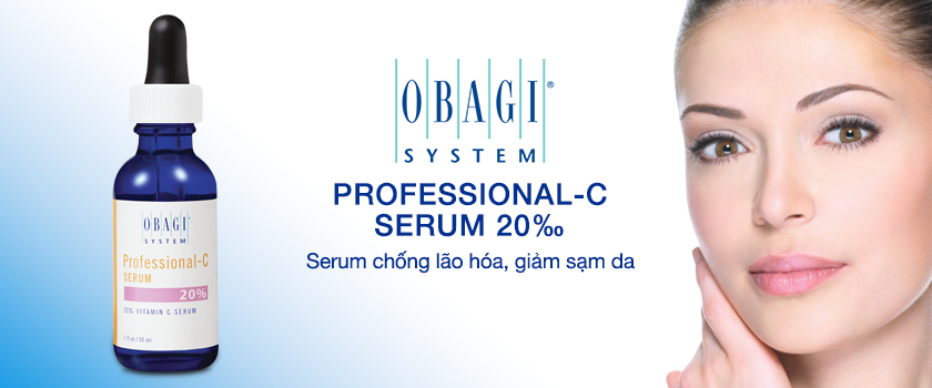 Serum chống lão hóa, giảm sạm da OBAGI Professional-C Serum 20%
