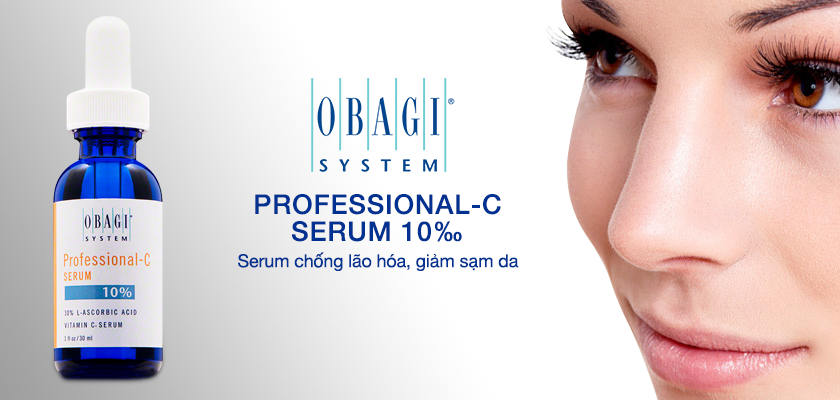 Serum chống lão hóa, giảm sạm da OBAGI Professional-C Serum 10‰