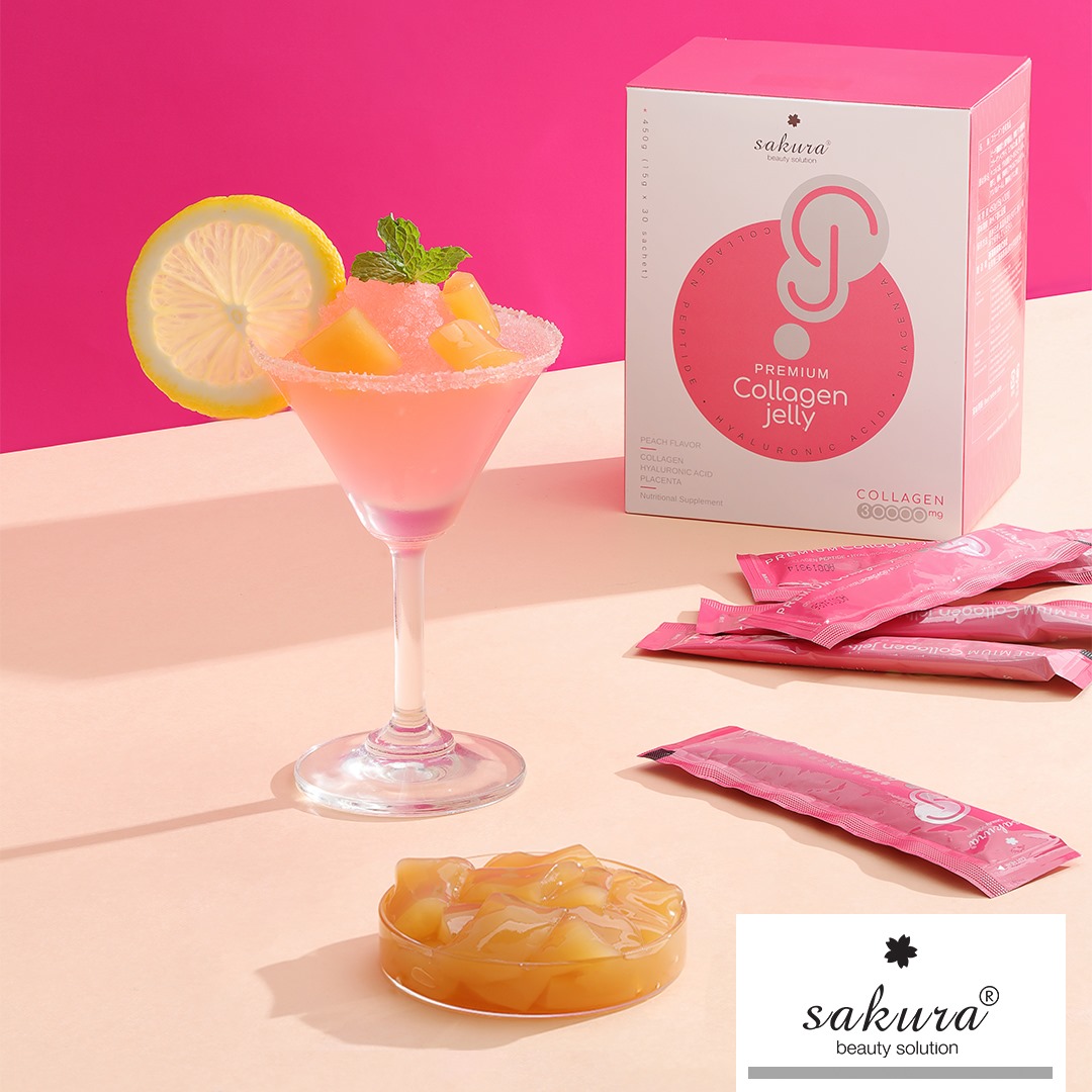 Sakura Premium Collagen Jelly chống lão hóa làm đẹp da