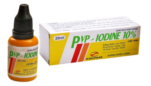 Thuốc tím PVP IODINE trong sinh hoạt