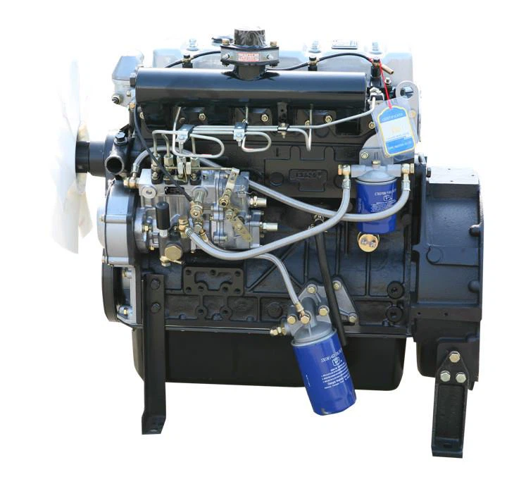 Động cơ của máy phát điện chạy máy