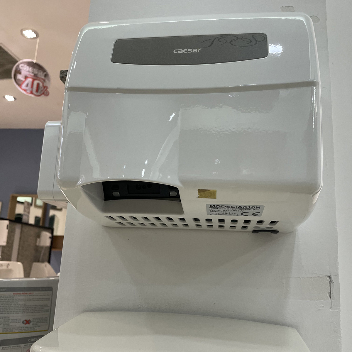 Máy sấy tay Caesar A610