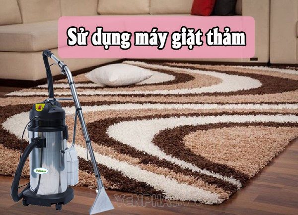 hướng dẫn sử dụng máy giặt thảm