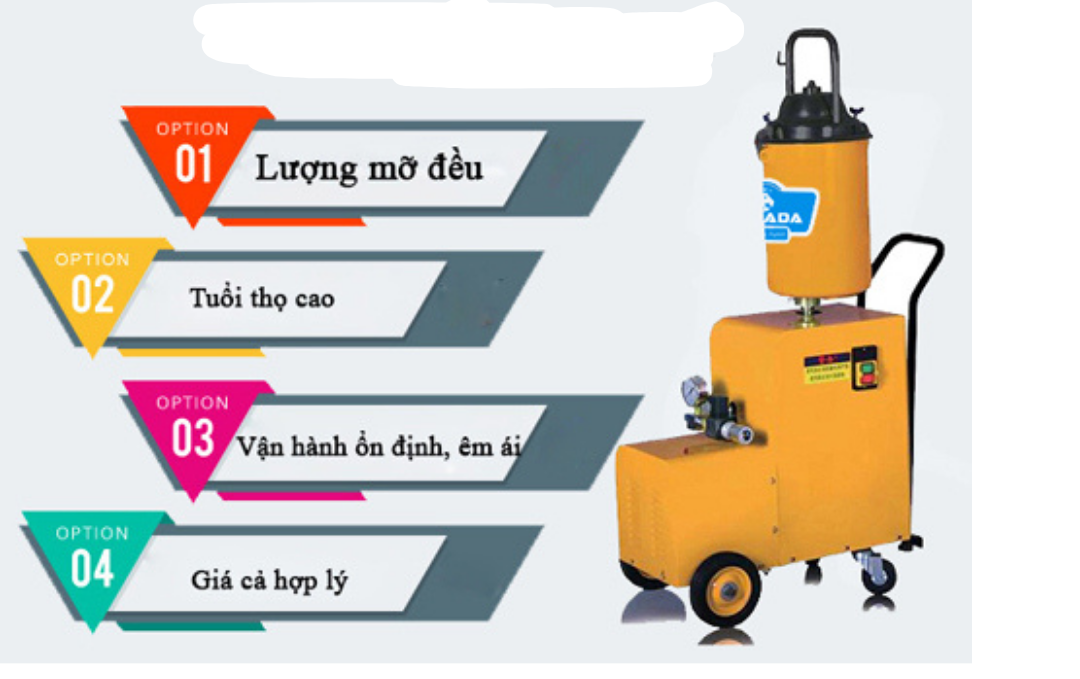 Ưu điểm của máy bơm mỡ bằng điện Palada PD-D1