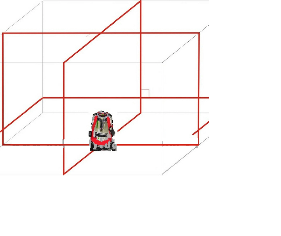 Máy Cân Mực 5 Tia Đỏ Nhạt AL01