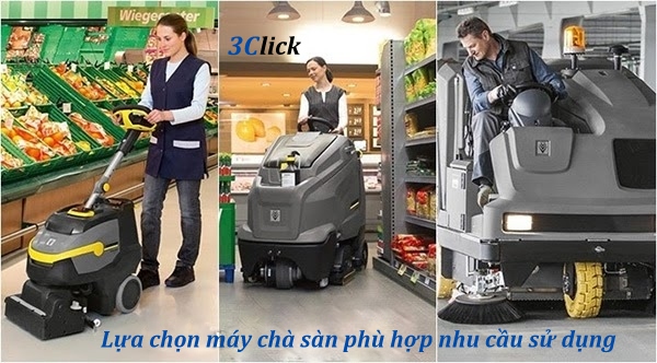 kinh nghiệm chọn máy chà sàn