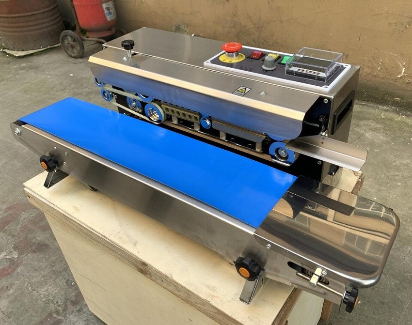 Máy hàn miệng túi dạng đứng