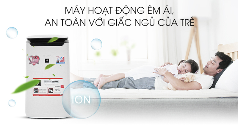 Vận hành êm ái với độ ồn rất thấp