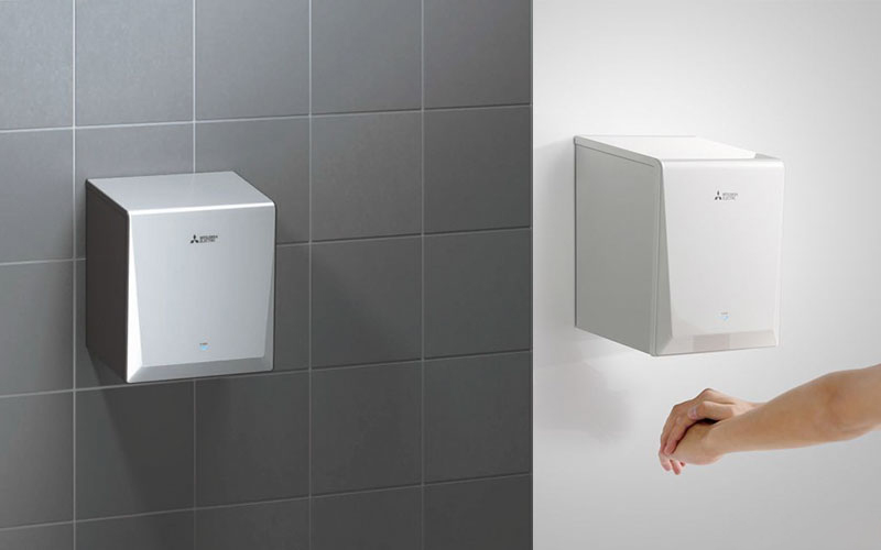 Máy sấy tay MITSUBISHI JT-S2AP-W MÀU BẠC