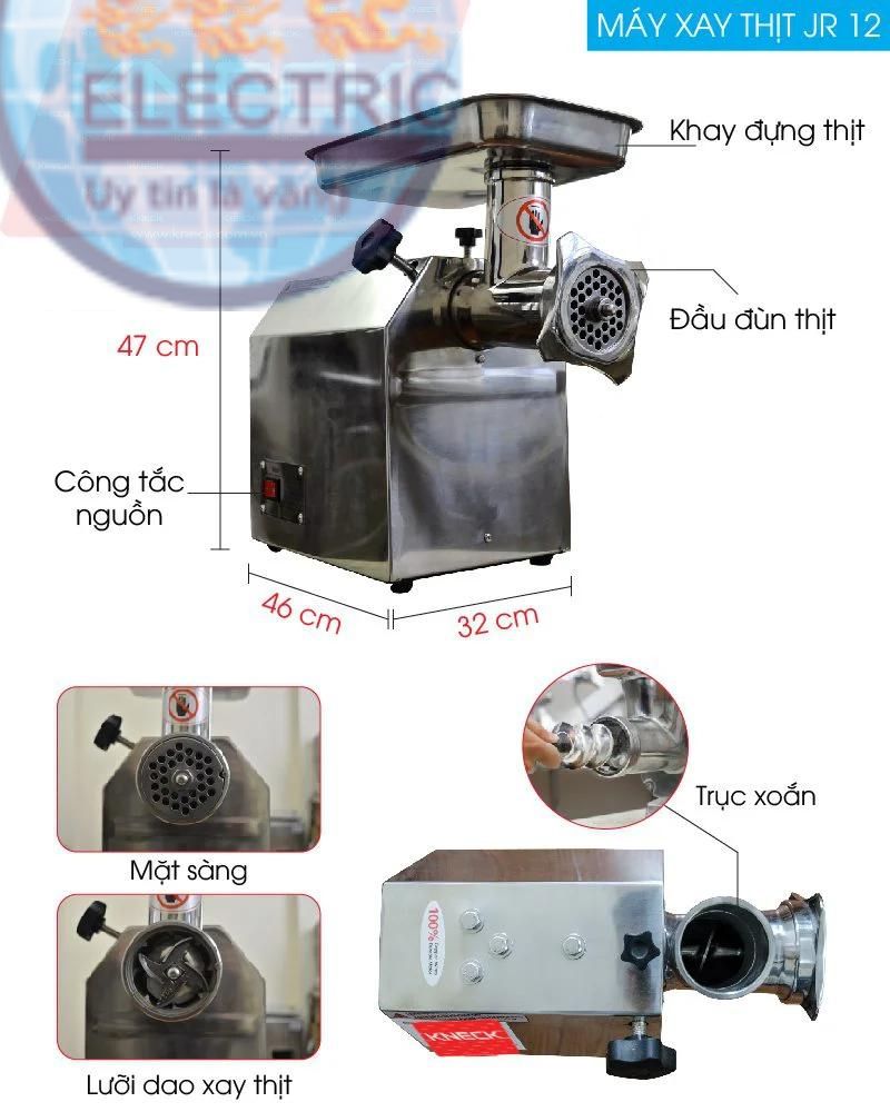 Máy xay thịt JR 12
