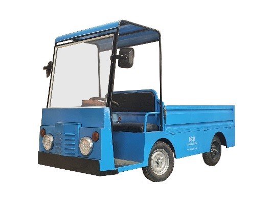 XE ĐIỆN CHỞ HÀNG TẢI TRỌNG 1.5 TẤN CÓ MÁI CHE CHỖ NGỒI LÁI