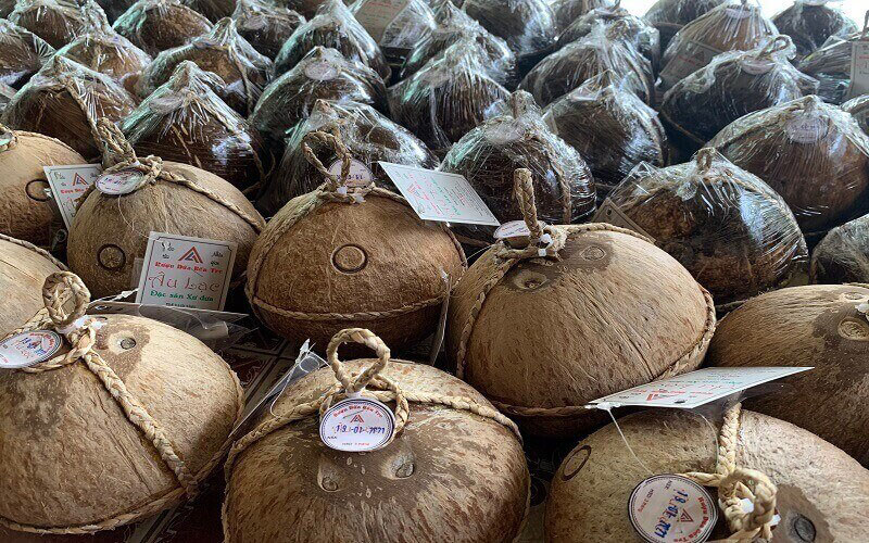 cách làm rượu dừa