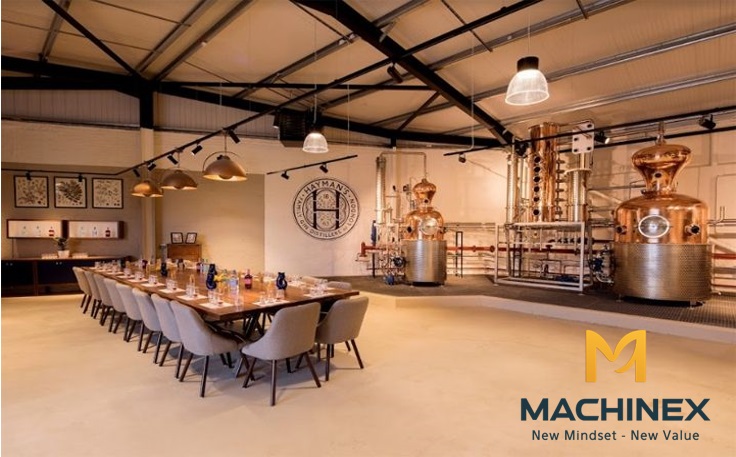 Dây chuyền chưng cất rượu cao cấp